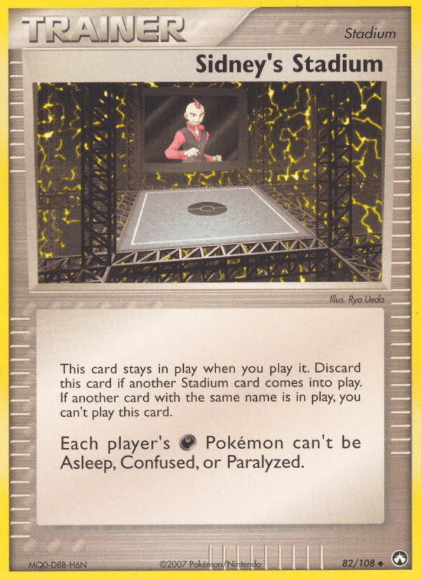 Sidney's Stadium Power Keepers card