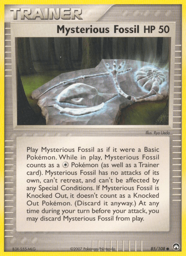 Mysterious Fossil Power Keepers card