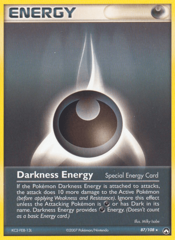 Darkness Energy Power Keepers card