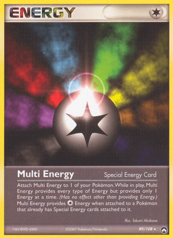 Multi Energy Power Keepers card