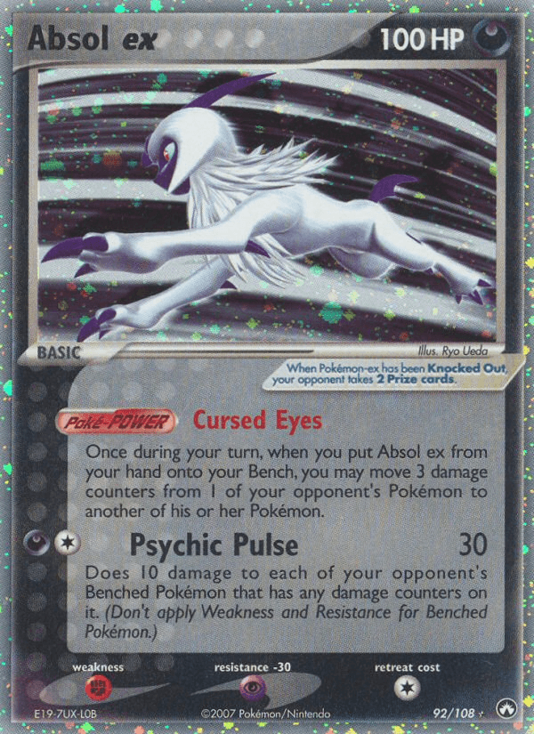 Absol ex Power Keepers card