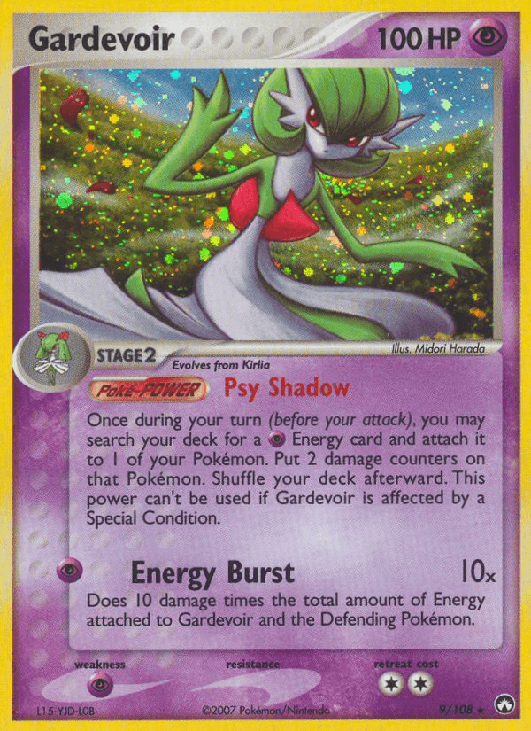 Gardevoir Power Keepers card