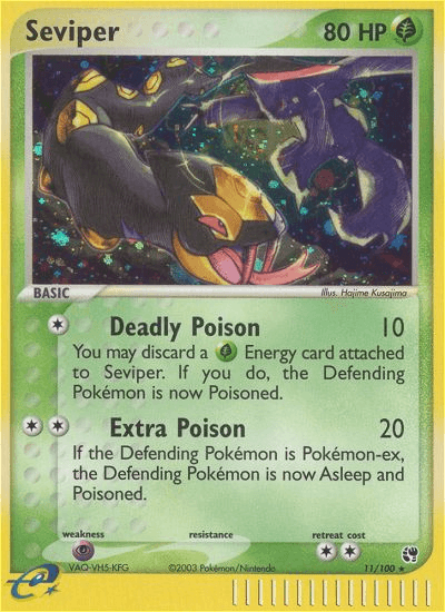 Seviper Sandstorm card