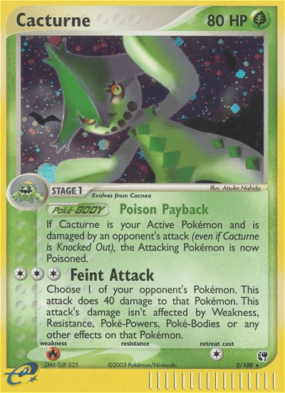 Cacturne Sandstorm card