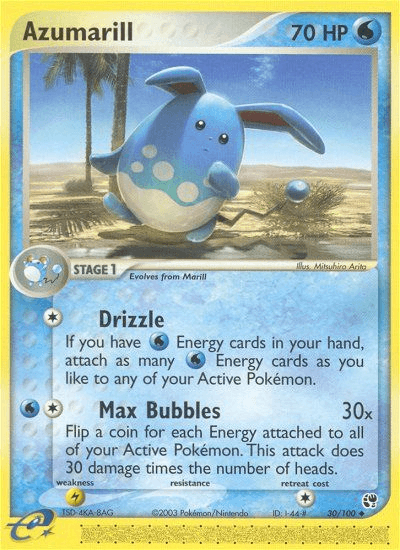 Azumarill Sandstorm card