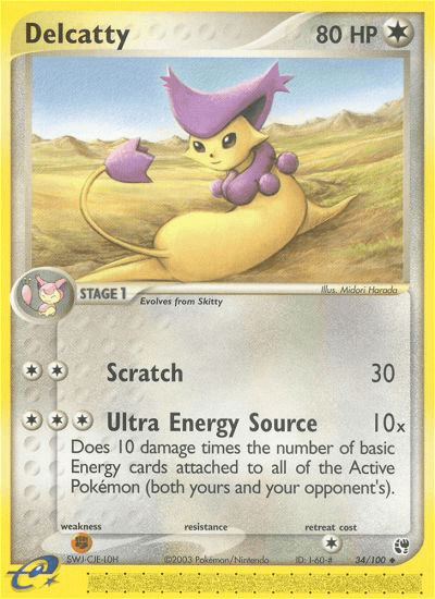 Delcatty Sandstorm card