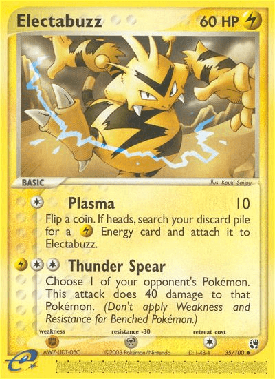 Electabuzz Sandstorm card