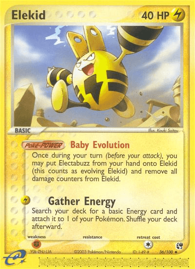 Elekid Sandstorm card