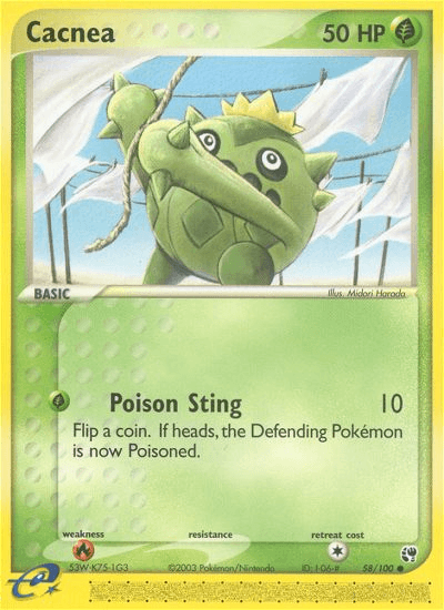 Cacnea Sandstorm card