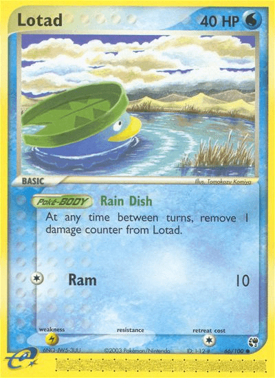Lotad Sandstorm card