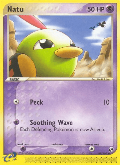 Natu Sandstorm card