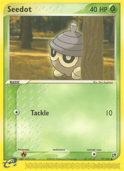 Seedot Sandstorm card