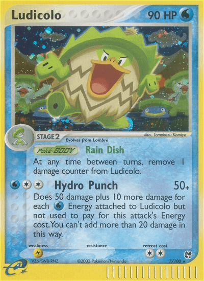 Ludicolo Sandstorm card