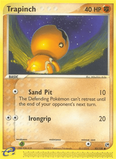 Trapinch Sandstorm card