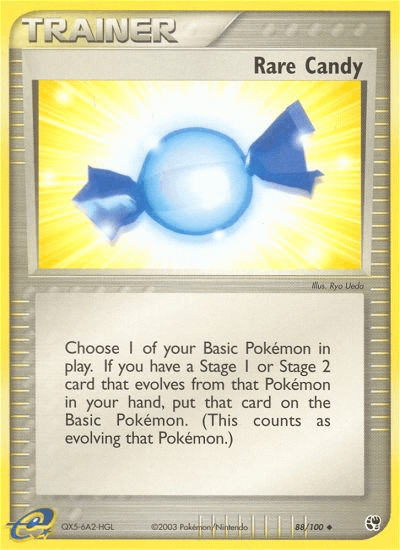 Rare Candy Sandstorm card