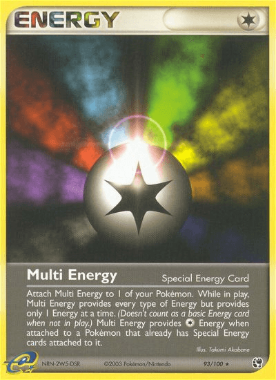Multi Energy Sandstorm card