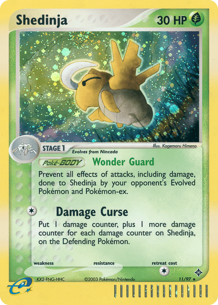 Shedinja Dragon card