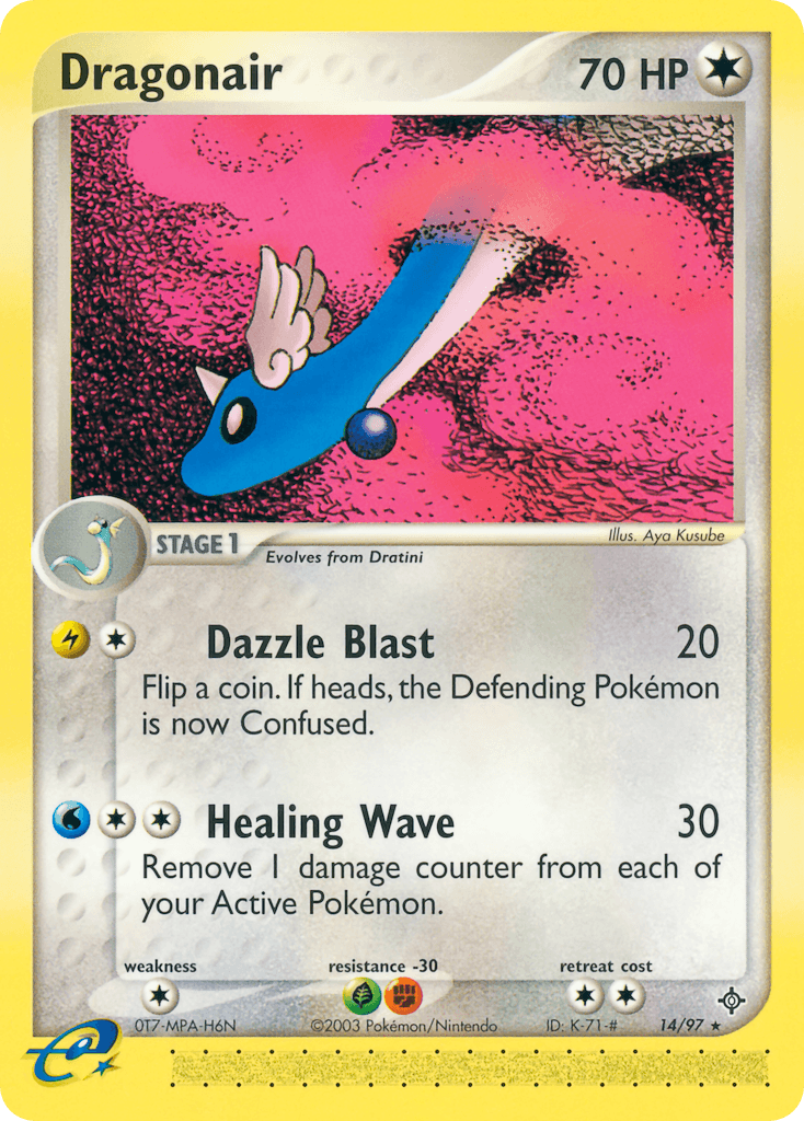 Dragonair Dragon card