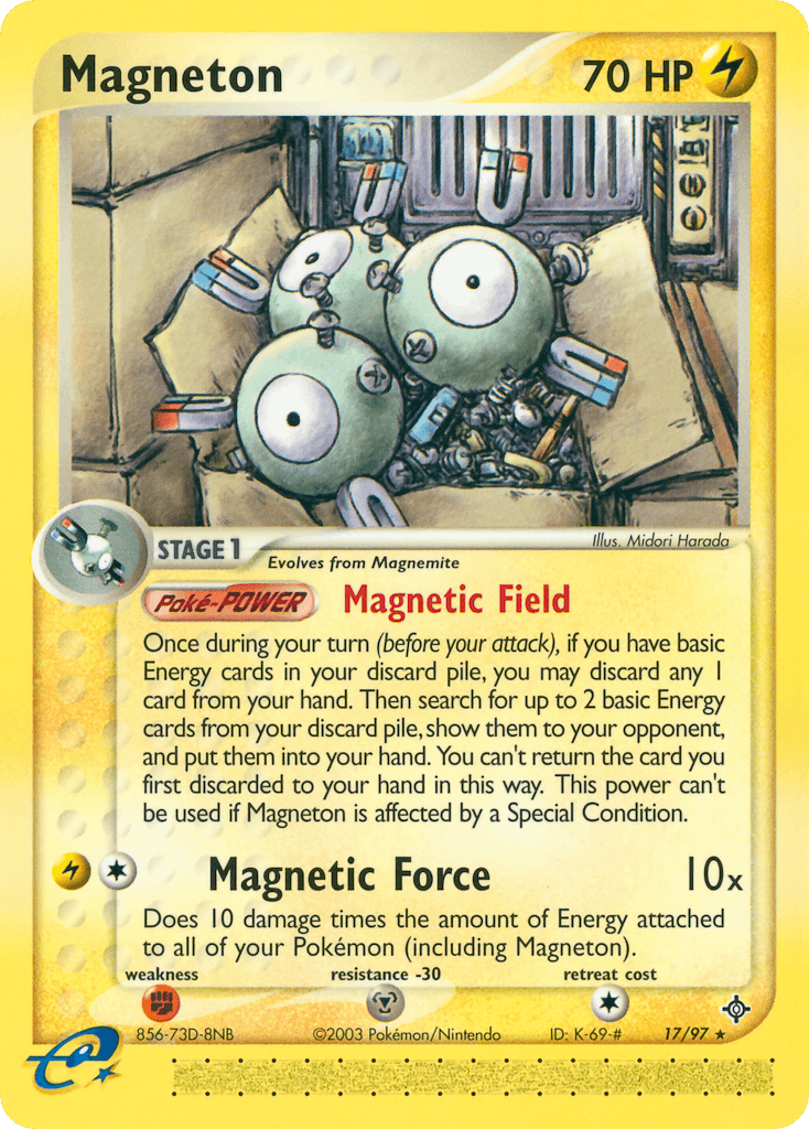 Magneton Dragon card