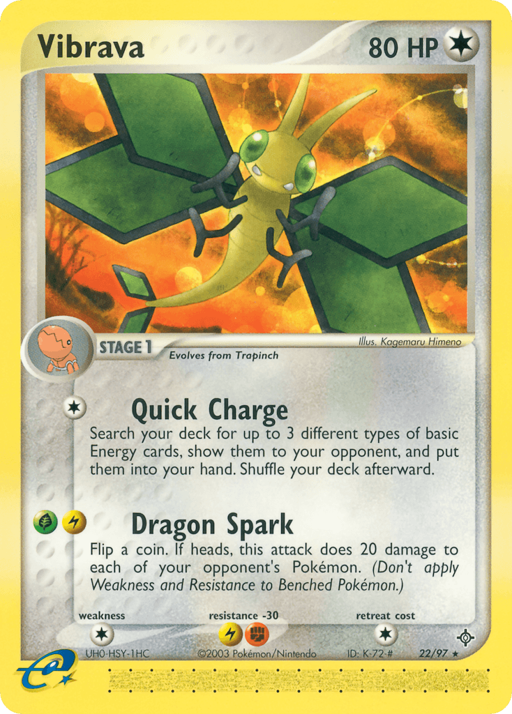Vibrava Dragon card