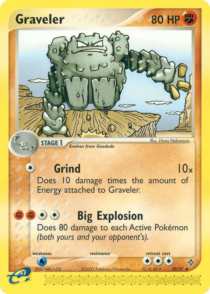 Graveler Dragon card
