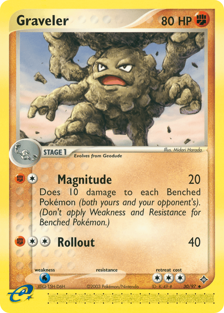 Graveler Dragon card