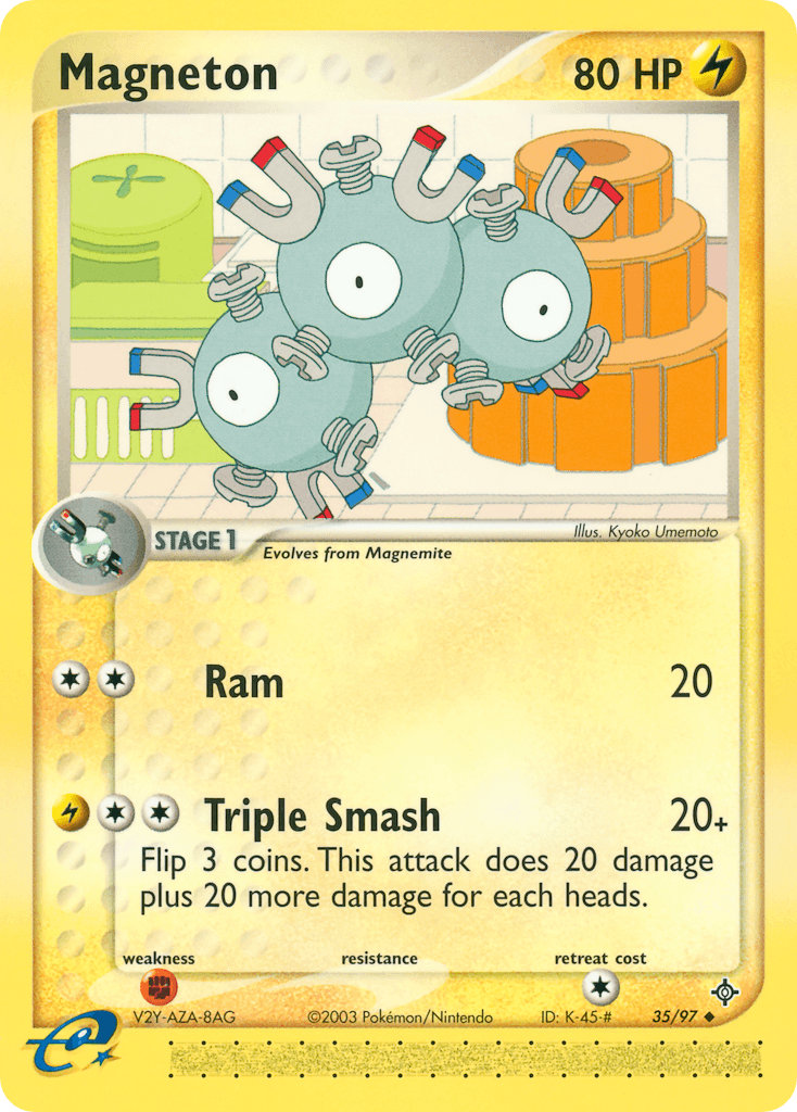Magneton Dragon card