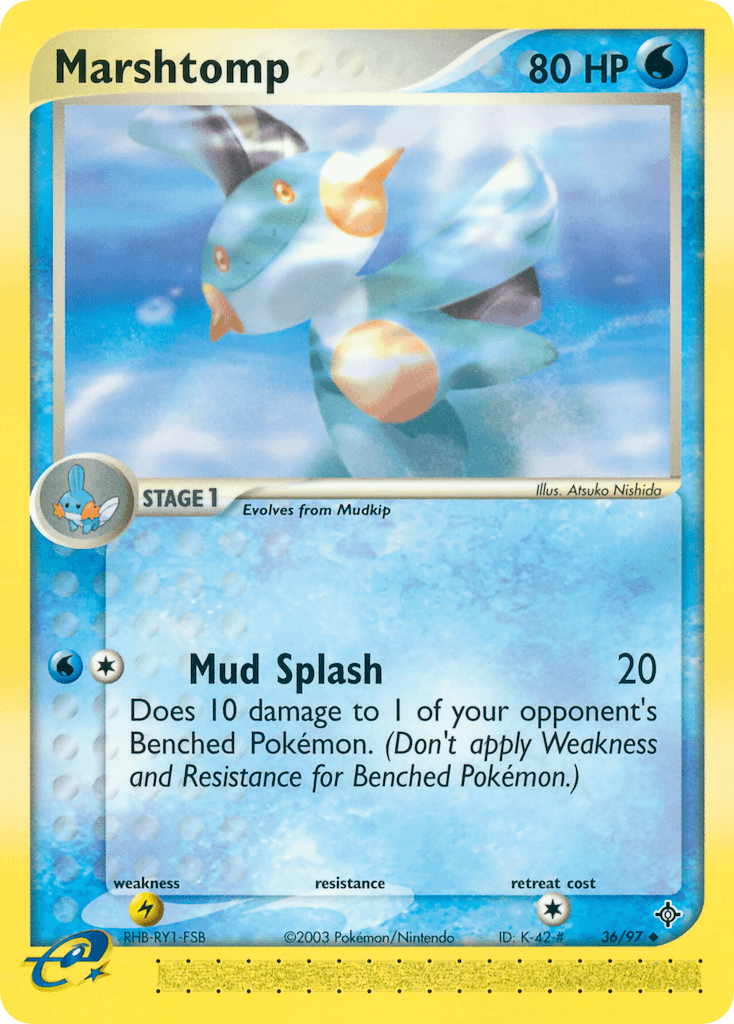 Marshtomp Dragon card