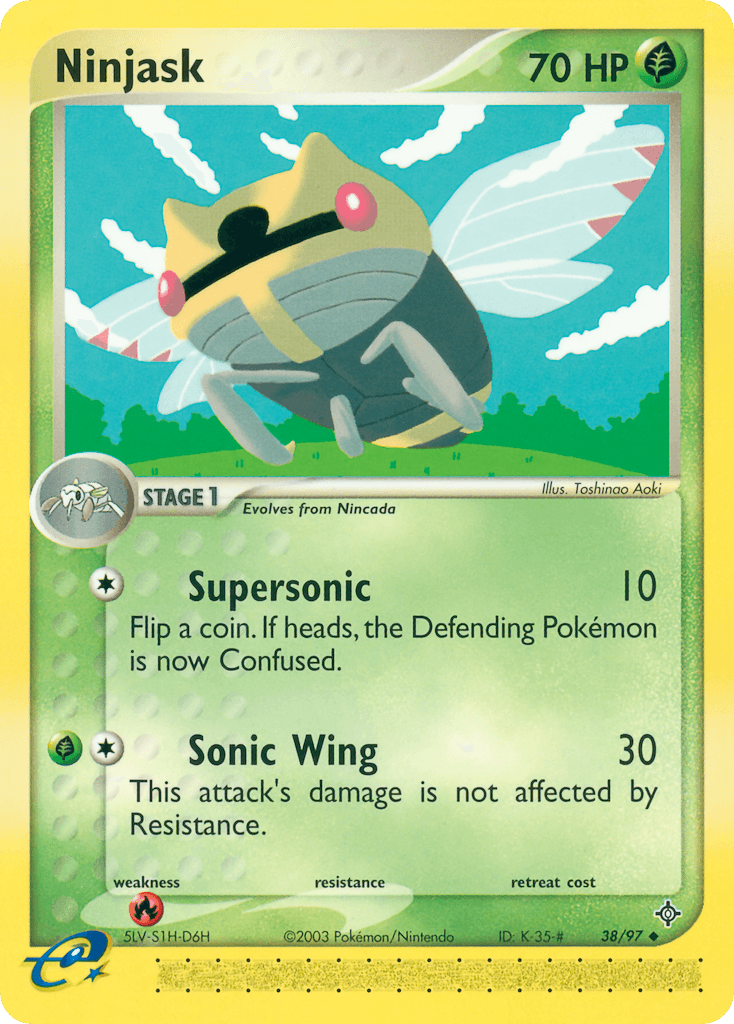 Ninjask Dragon card