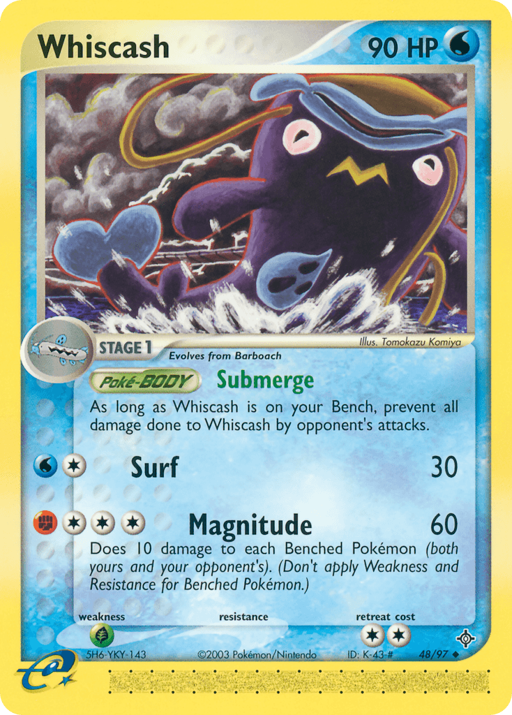 Whiscash Dragon card