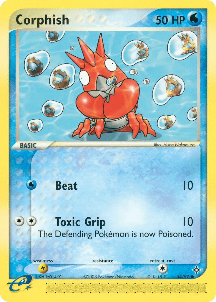 Corphish Dragon card