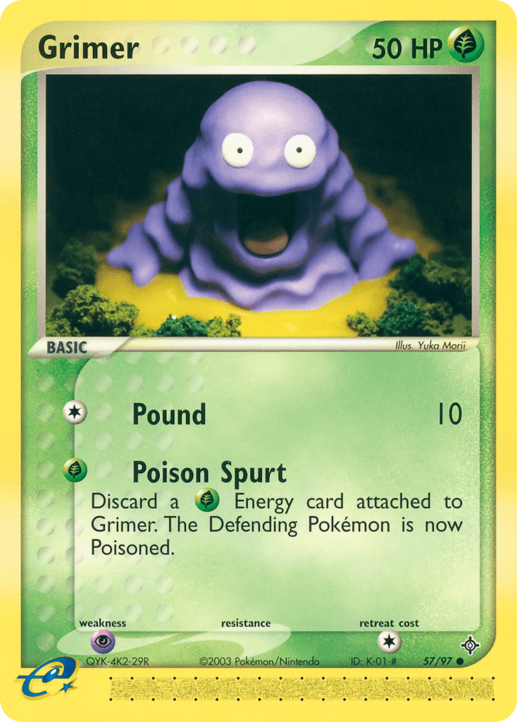 Grimer Dragon card
