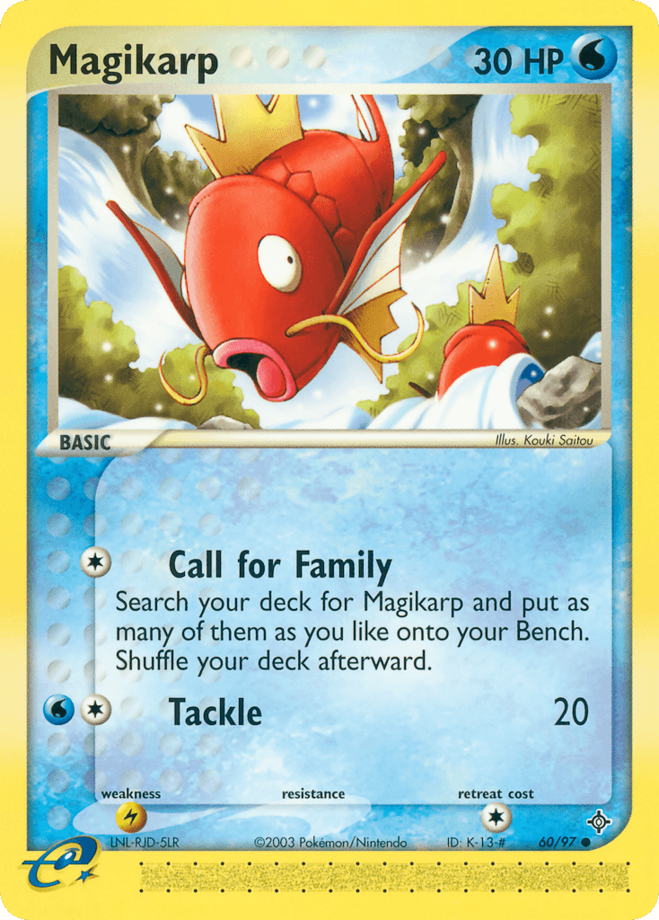 Magikarp Dragon card