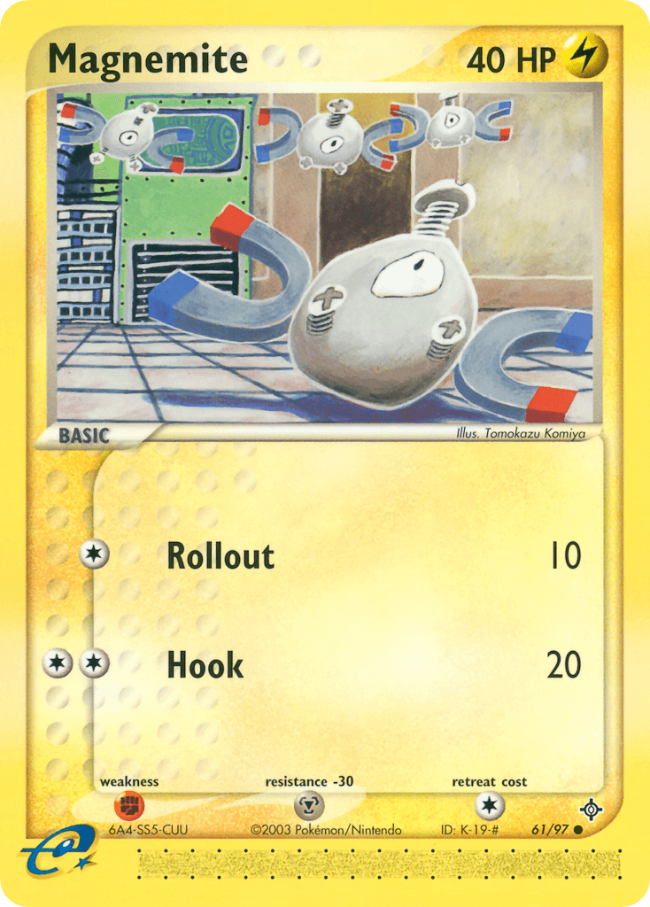 Magnemite Dragon card