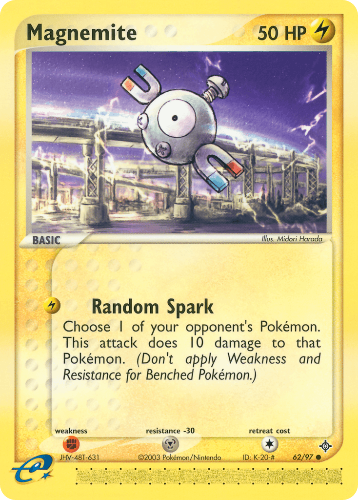 Magnemite Dragon card