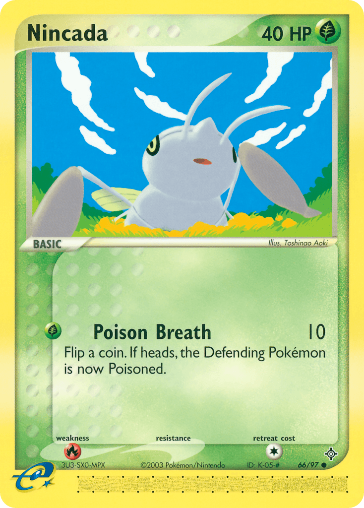 Nincada Dragon card