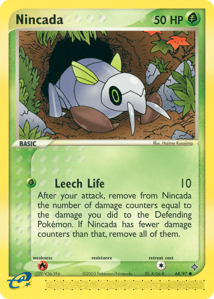 Nincada Dragon card