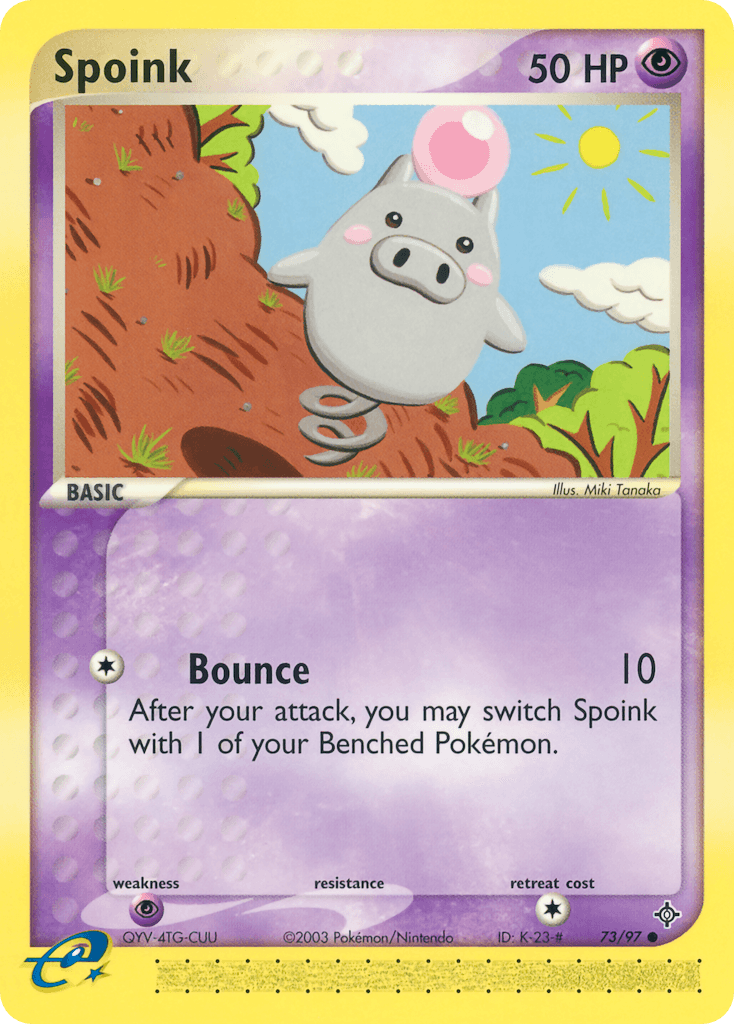 Spoink Dragon card