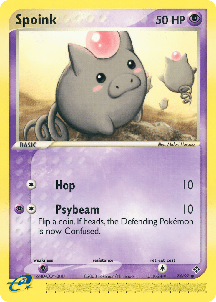 Spoink Dragon card