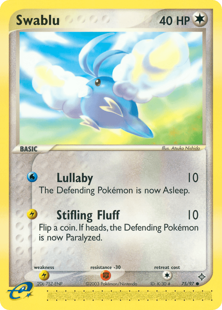 Swablu Dragon card