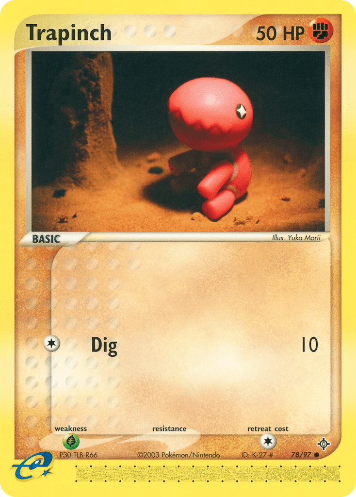 Trapinch Dragon card