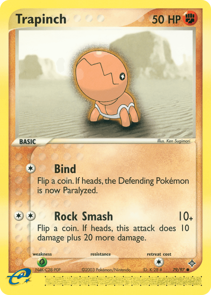 Trapinch Dragon card