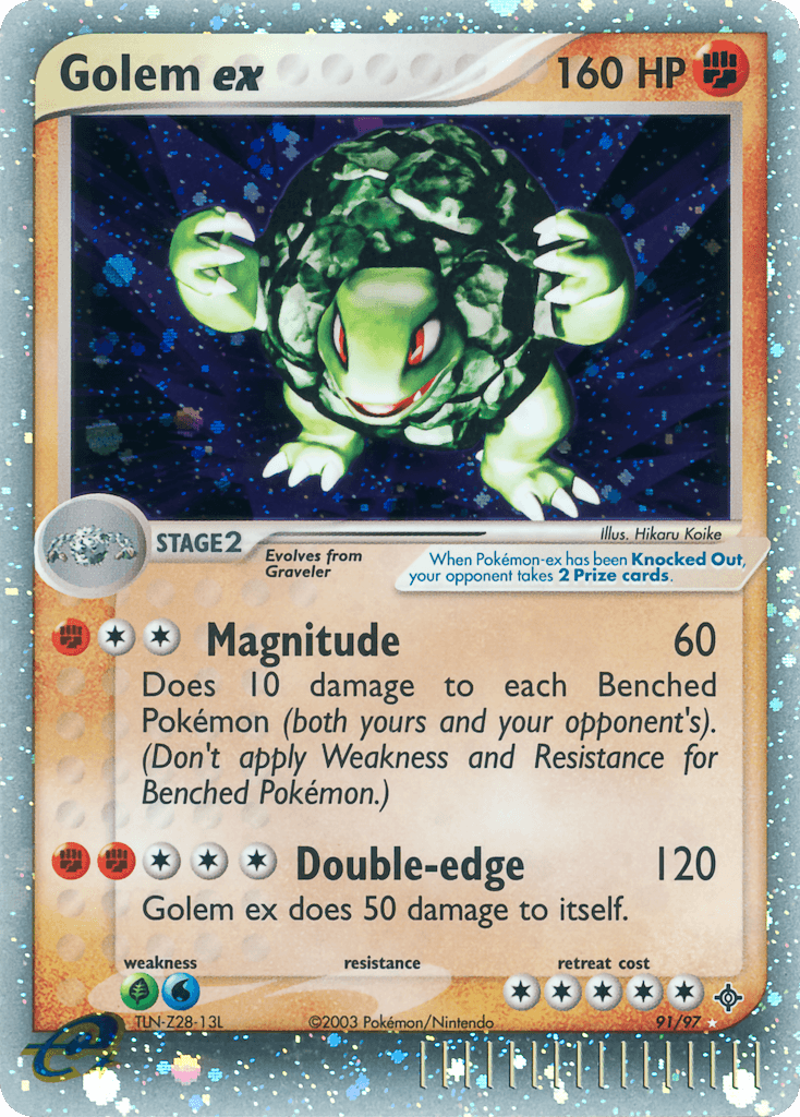 Golem ex Dragon card