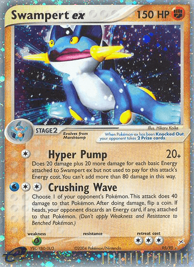 Swampert ex Team Magma vs Team Aqua card
