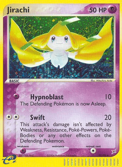 Jirachi Team Magma vs Team Aqua card