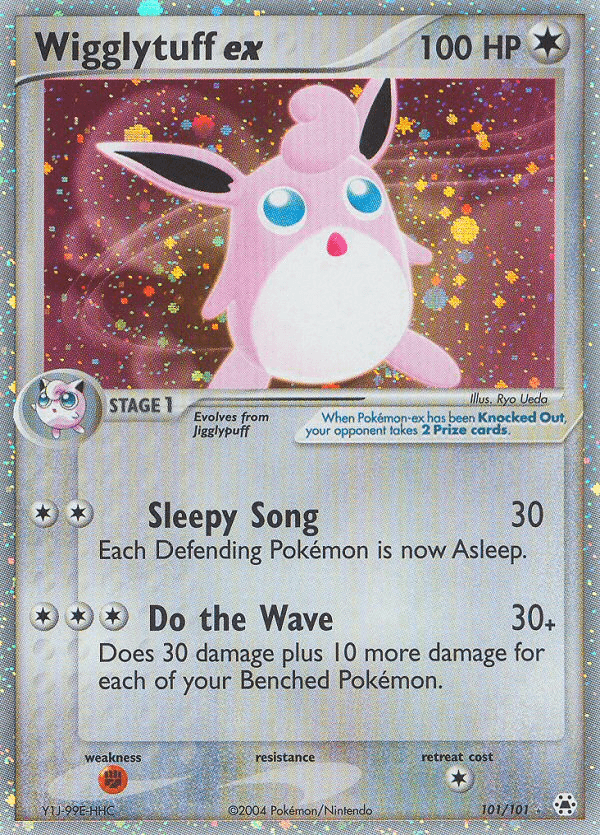Wigglytuff ex Hidden Legends card