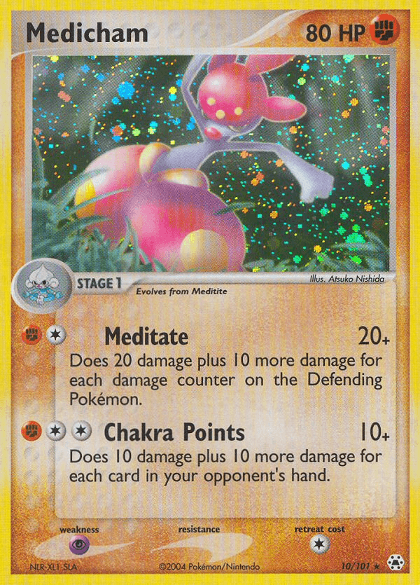 Medicham Hidden Legends card