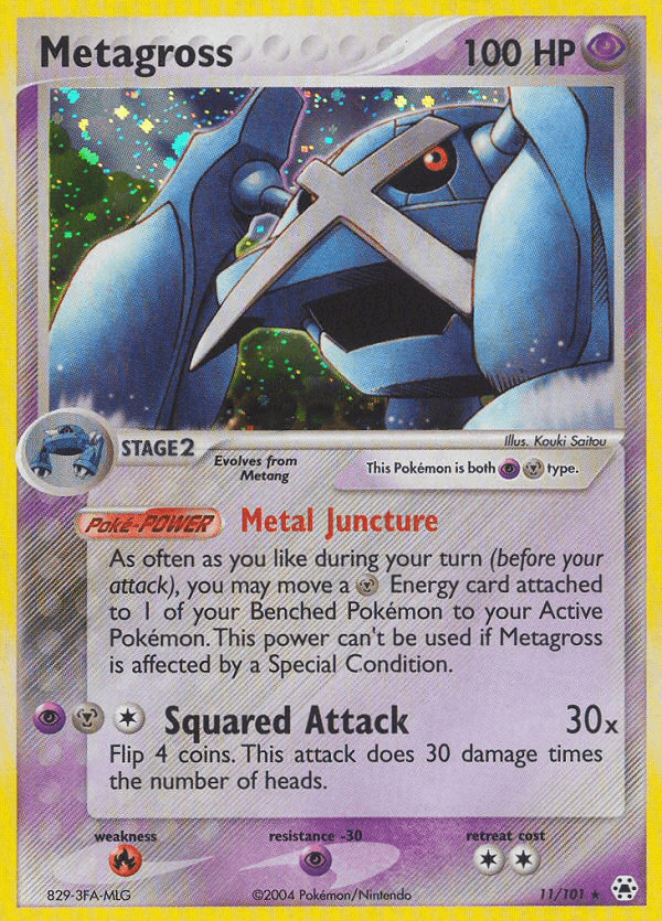 Metagross Hidden Legends card