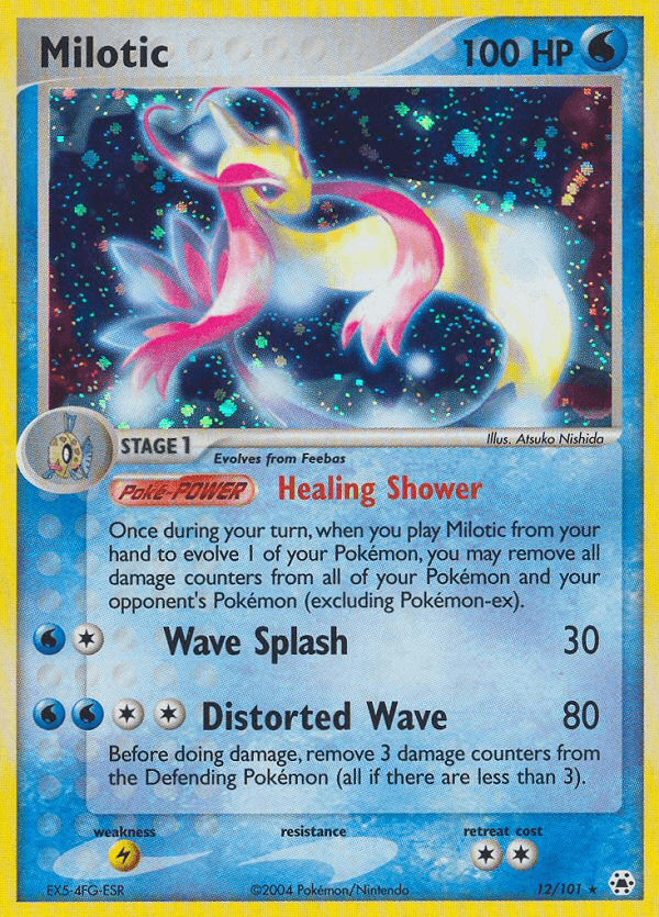Milotic Hidden Legends card