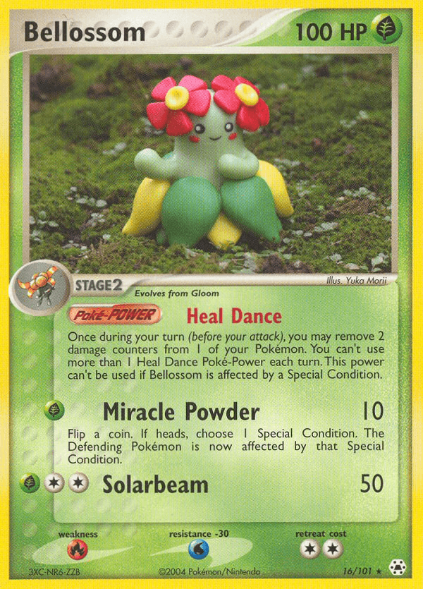 Bellossom Hidden Legends card